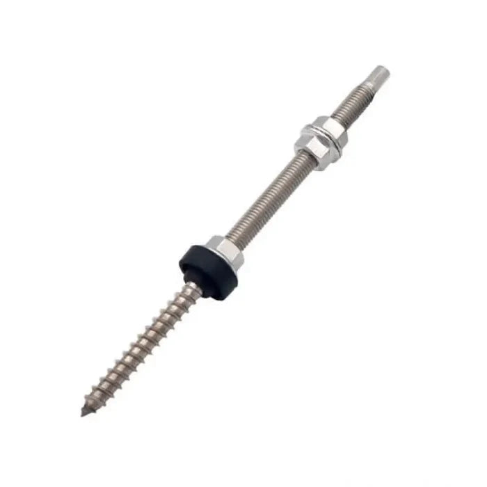 Solar Mounting Galvanized Screw for Slate/Zinc/IBR Roof (Wood Point)-Voltronix SA
