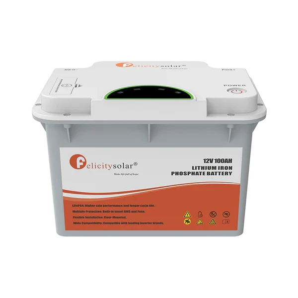 1.28kWh 12.8V Felicity Lithium Battery-Voltronix SA