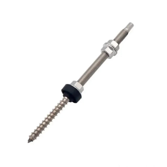 Solar Mounting Galvanized Screw for Slate/Zinc/IBR Roof (Wood Point)-Voltronix SA